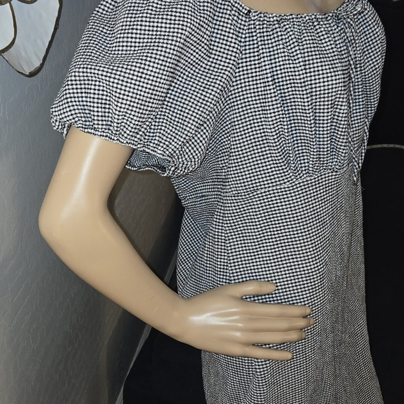 Riley Rae Square Neck Comfy Empire Waist Midi Dress Size Large NWOT - Picture 6 of 9